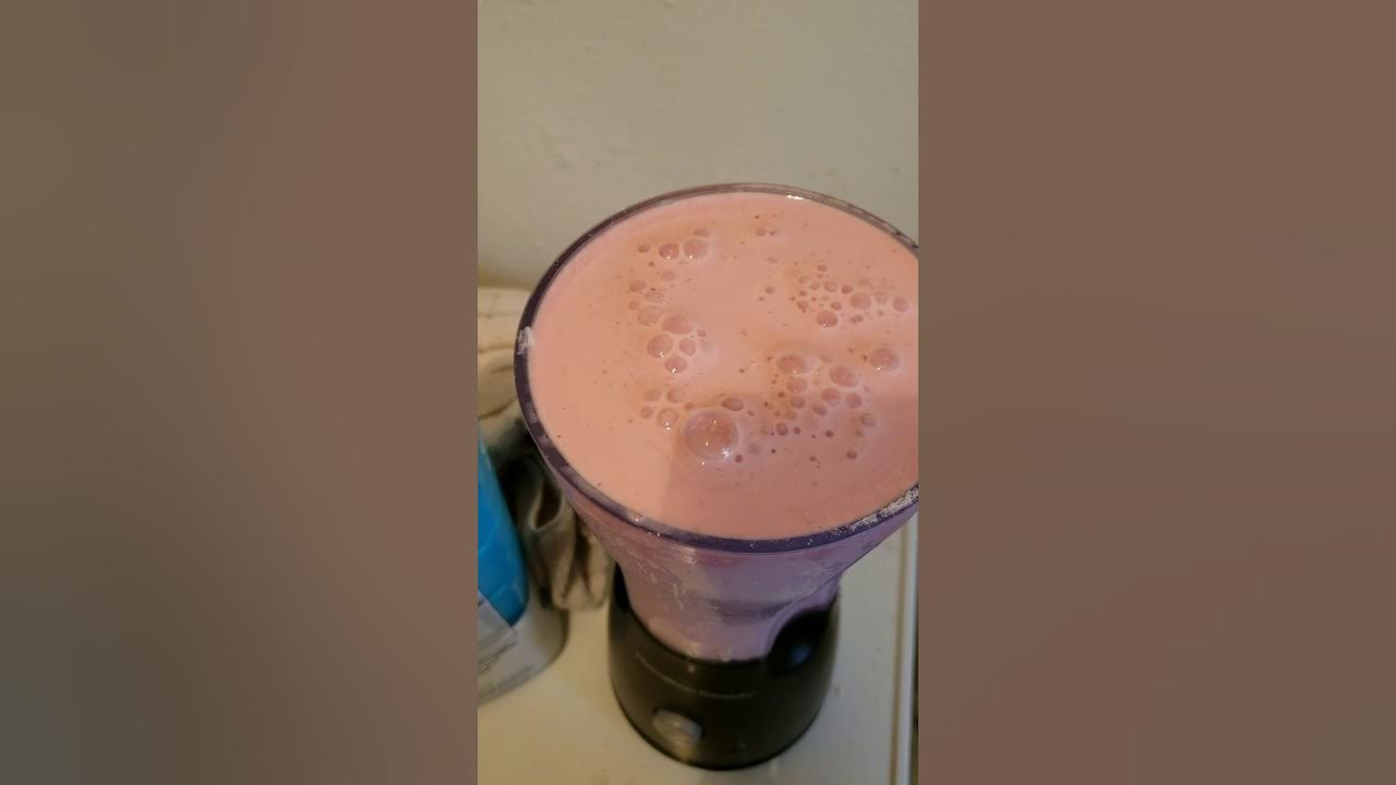 How I make my Smoothie King's Activator Protein Shake! (VSG) 🍌🍓 (71.2g