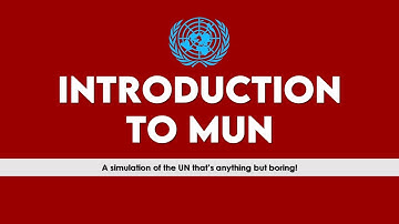 Introduction to Model UN || Delegate Training Video #1