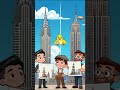 Небоскребы-соперники. Гонка к облакам #архитектура#мультик