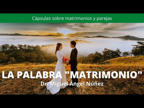 Video: ¿Es matrimonio una palabra?