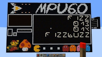 Fizzbuzz on the MPU6 CPU