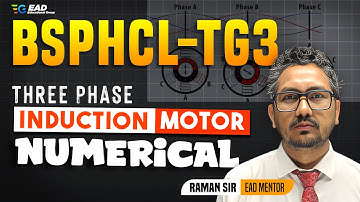 Three Phase Induction Motor Numerical Problems Explained by Raman Sir