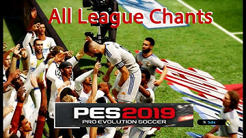 PES 2019 Updated Chant | How to install Chant pack