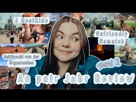 WIE WAR DAS AU PAIR JAHR WIRKLICH?🇺🇸 Part 2 I Eine ehrliche Review über mein Auslandsjahr ✈️