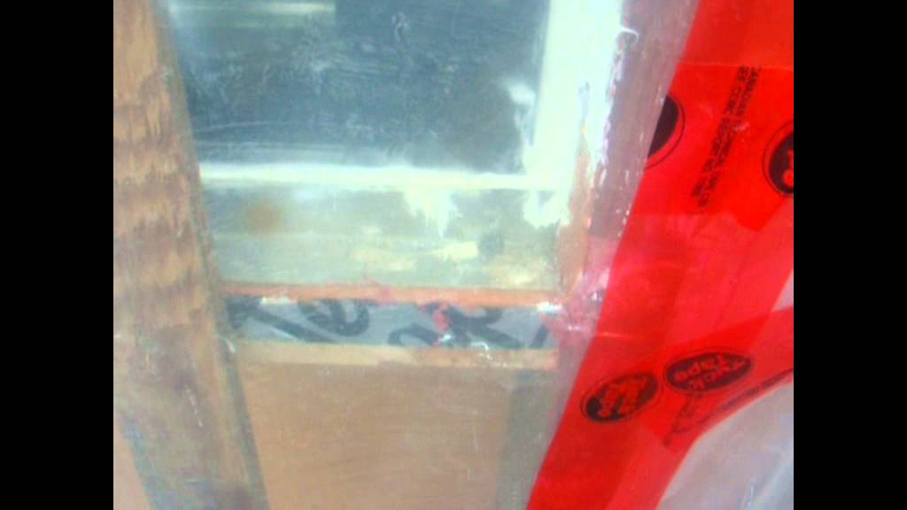 Window WRB Water Test