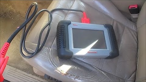 Autel MaxiDas DS708 Part 2 On Car Demo