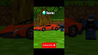 💎 One Diamond vs 🏎️ Supercar 😱 #minecraftshorts