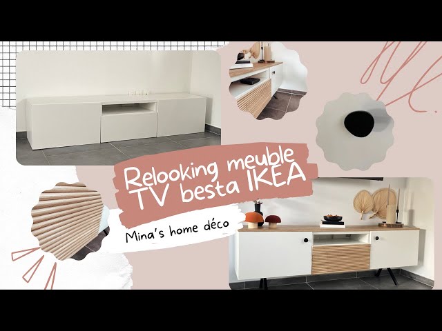 Relooking d'un meuble TV IKEA Besta - YouTube