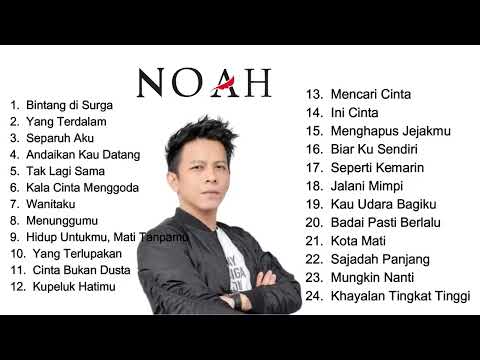 NOAH FULL ALBUM TERBAIK 2024 | SPOTIFY TOP HITS INDONESIA PALING BANYAK DIDENGAR TERBARU