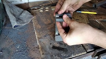 How to make a blacksmith guillotine tool