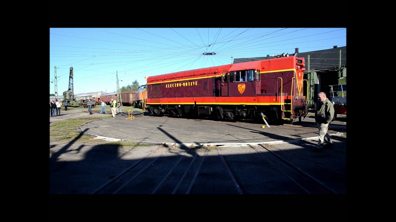 Nässjö järnvägsmuseum åker till Motordagen 2011 Del1