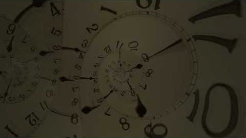 Droste effect on Clock