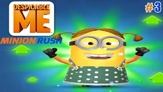 Minion Rush: Гадкий Я lp #3 Девушка, Малыш и другие НОВЫЕ миньоны в Специальном Забеге!