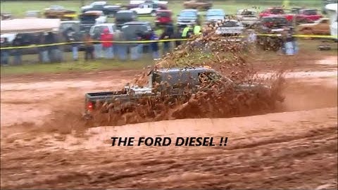 KUTZ MUD BOG ( 6 FORD TRUCK COMBO)-  GAS & DIESEL
