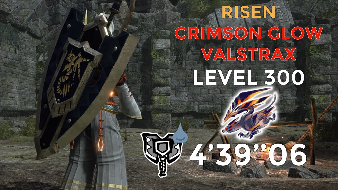 MHRSunbreak: Risen Crimson Glow Valstrax lvl 300 | 04'39'' | Charge Blade - Freestyle