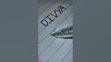#Divya name logo😎 #newsong #bollywood #song #music #love #art #logoscalligraphy #folksong #calligrap
