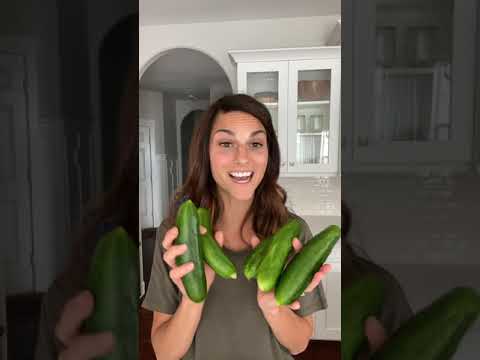 Easy Summer Cucumber Salad Recipe #short