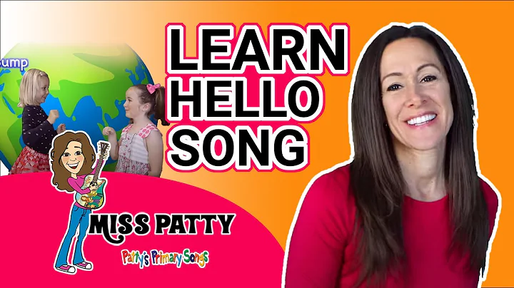 Learn Greeting Song for Children | Hello Song by Patty Shukla Nursery Rhyme