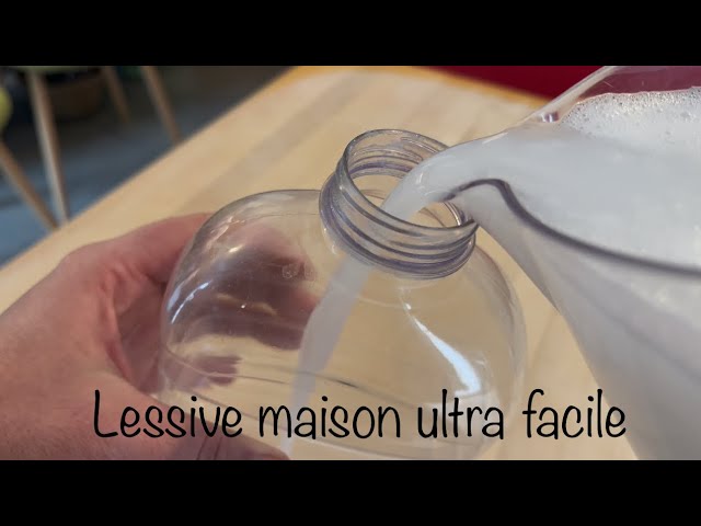 La recette de la lessive maison au savon de Marseille : simple