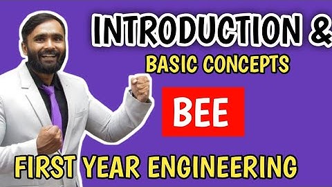 Introduction & Basic Concepts| BEE | First Year Engineering |PRADEEP GIRI SIR