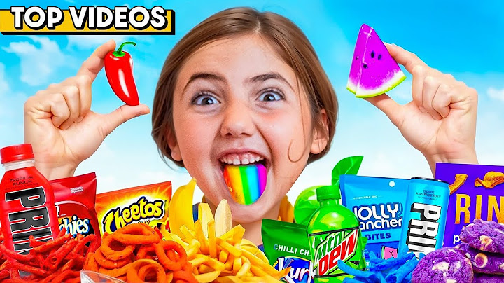 CRAZIEST COLOR CHALLENGES We’ve EVER Tried!! | The Anazala Family