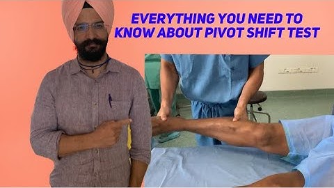 Pivot Shift Test for ACL Injury – Ortho Clinical Exam Explained 🦵🏈