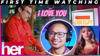 He Falls in Love with ChatGPT - HER (2014) MOVIE REACTION - FIRST TIME WATCHING