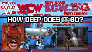 Wrestling Video Game Iceberg Explained(WWE, WCW, ECW, TNA) screenshot 5