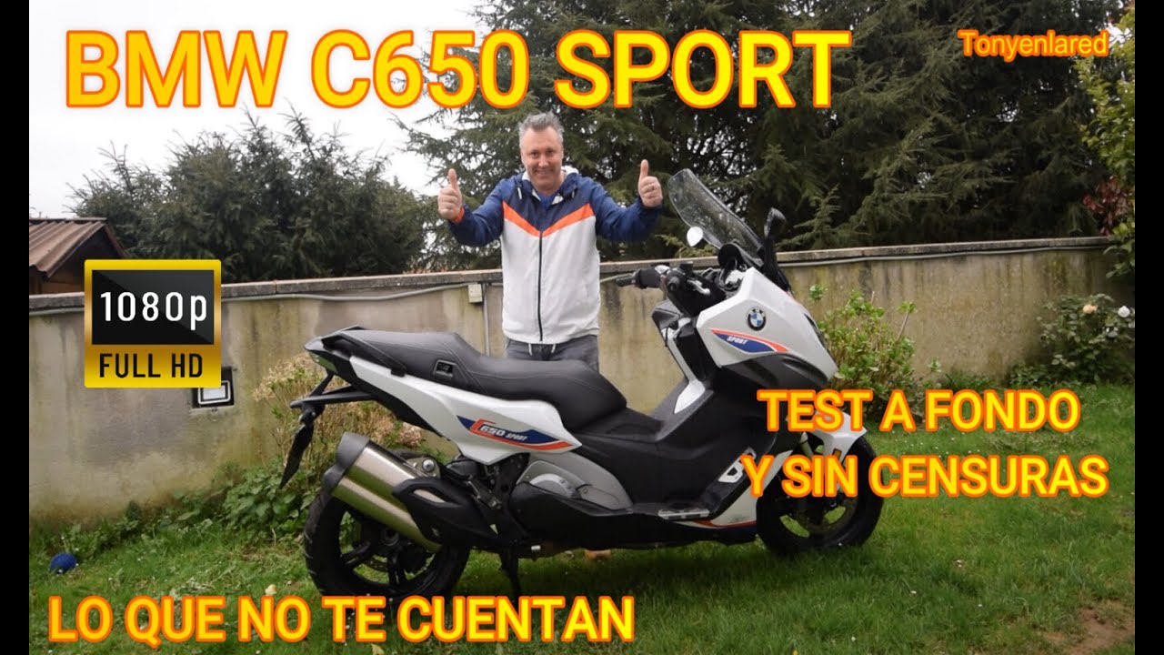 BMW C650 Sport antes de comprar mira esto