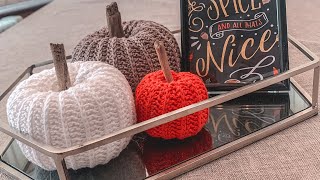 How to Crochet a Pumpkin | Easy Tutorial by Crochet and Tea