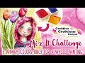 Mix it Challenge: Tulip Girl using 3 Primary Colors only