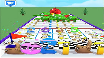 MERGE NUMBER RUN  -  Gameplay Walkthrough iOS,Android All Levels Best Free Game Mobile Update