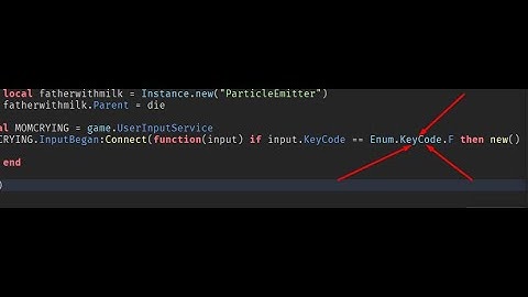how to make keycode (WORKING) Roblox studio