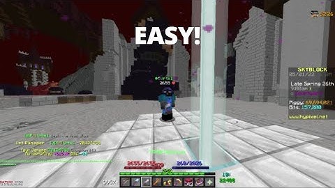 How to SOLO MAGE OUTLAW (Hypixel skyblock Nether update)