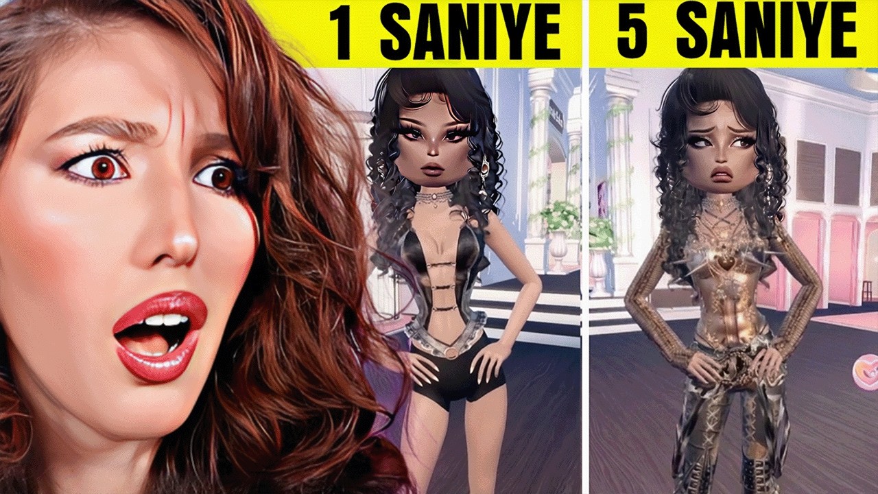 DRESS TO IMPRESS ama HER 5 SANİYEDE KIYAFET DEĞİŞTİRİYORUM! 😰