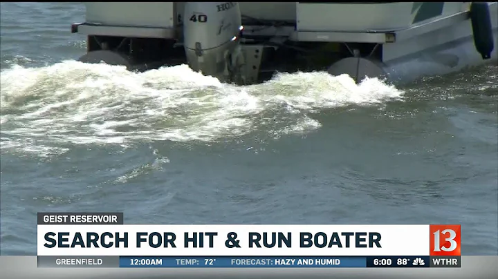 Search for hit and run boater