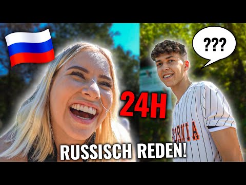 ICH REDE 24H NUR RUSSISCH MIT MEINEM FREUND!😳😂 - Itsmisabell