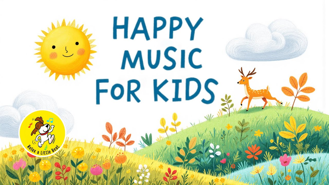 Happy Music for Playtime, Great for Babies & Toddlers | 1 Hour Happy Upbeat Morning Music for Kids