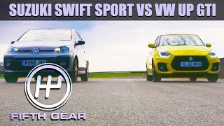 Suzuki Swift Sport VS VW UP GTI | Fifth Gear