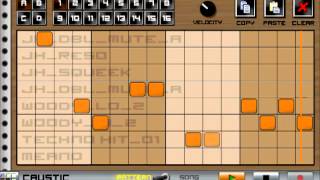 Anatomy of a pattern in Caustic (Android) - Version 2