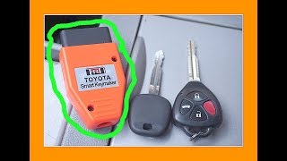How to program a car key Toyota smart keymaker Camry Corolla @elchanojose4633
