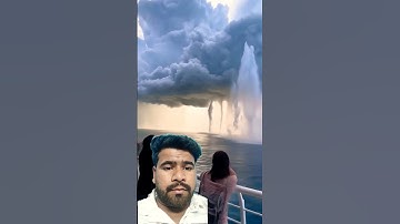 Sky Opened Over The Ocean 🌊 #cloudbrust #amazing #cruiseship #cruiselife