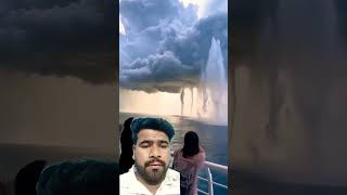 Sky Opened Over The Ocean 🌊 #cloudbrust #amazing #cruiseship #cruiselife