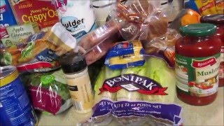 Grocery Aldi Haul & Meal Plan ~ Part 1