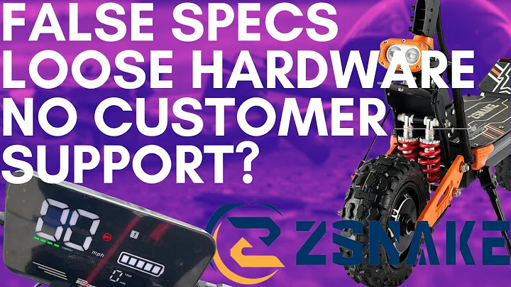 I Regret Buying The Fastest, Biggest Scooter on Amazon-ZSnake Review