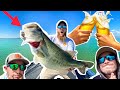 Epic DRINKING Fishing CHALLENGE in MEXICO! ( 2v2 )