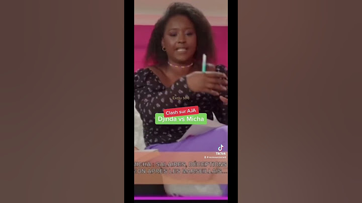 Clash entre #micha et #djinda sur #aja