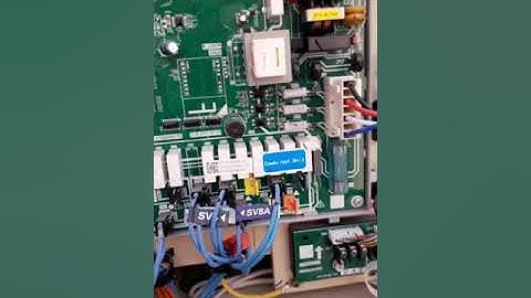 H7 CODE VRF MIDEA V6 Quantity of indoor & Set in outdoor  pcb mismatch.