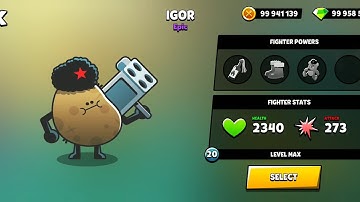 Food Gang New Character IGOR Unlocked and Max Level Upgrade #20 Gameplay