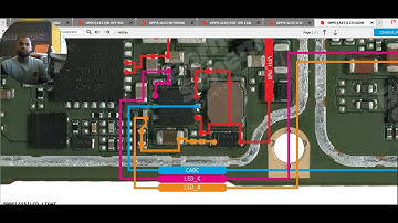 OPPO A15 lcd light borneo schematic diagram